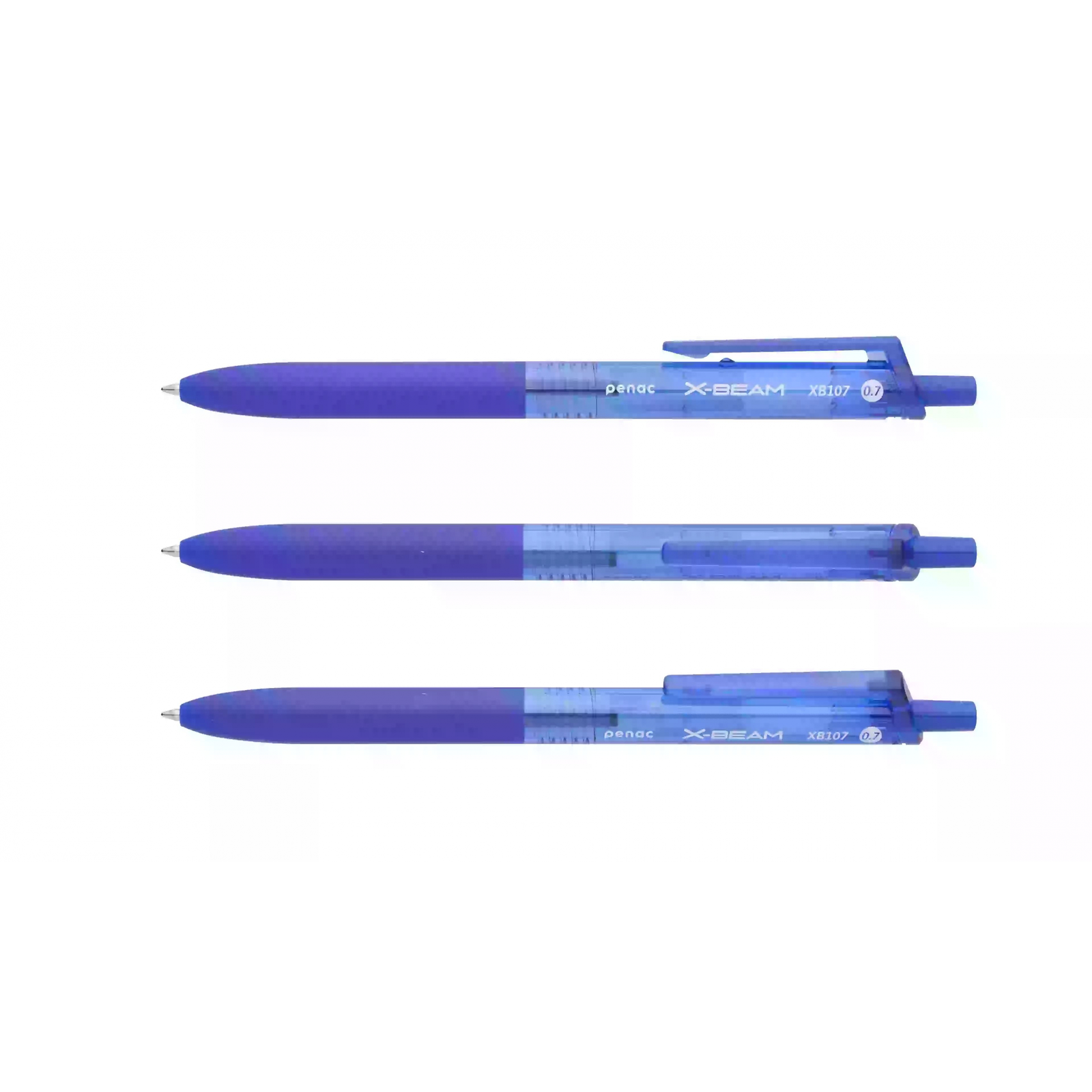 Penac X-Beam Nyomógombos golyóstoll 0,7 mm (Kék tinta) - Kék (7010588001)