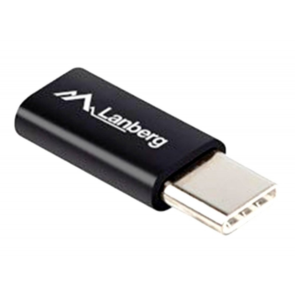 Lanberg USB-C apa - MicroUSB-B anya 2.0 Adapter