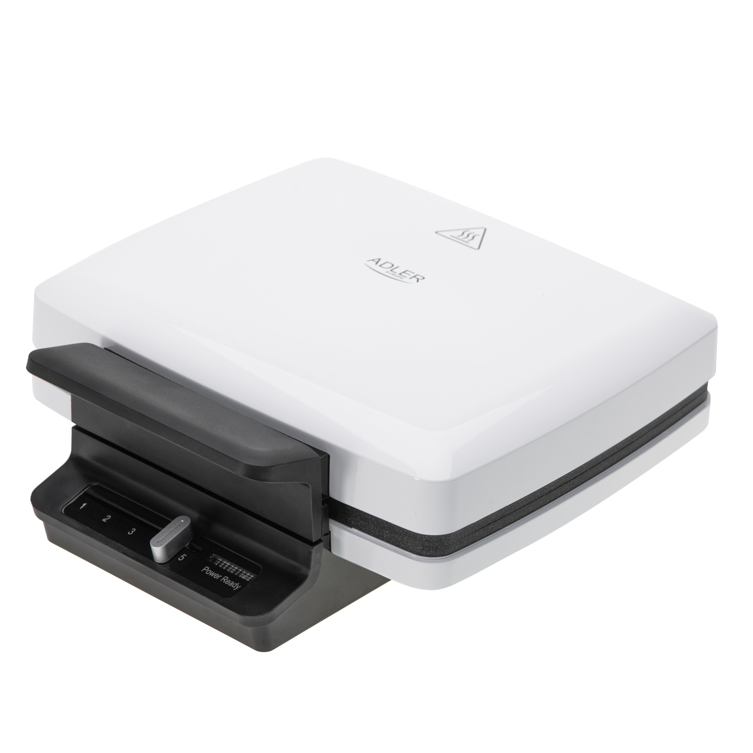 Adler AD 3085 Gofrisütő 1200W - Fehér/Fekete (AD 3085)