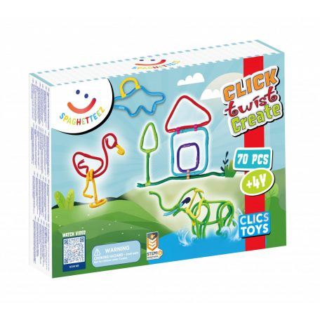 Clics Spaghetteez 70 db-os készségfejlesztő (5425002307707) (c5425002307707)