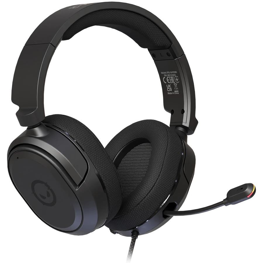 Слушалки Lorgar Kaya 360 — LRG-GHS360, черни