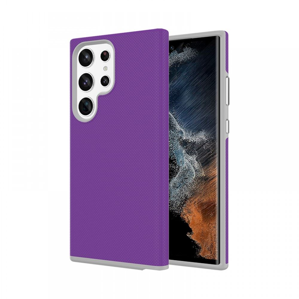 Cellect Samsung S23 Ultra ütésálló tok lila (CEL-COMC-S23U-PR) (CEL-COMC-S23U-PR)