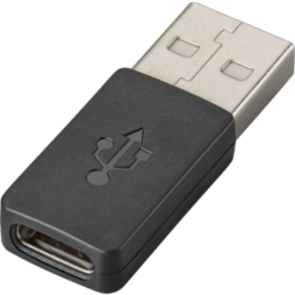 HP 85Q49AA Poly USB Type-A apa - USB Type-C anya Adapter