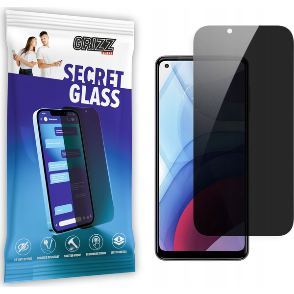 GrizzGlass Szkło prywatyzujące GrizzGlass SecretGlass Motorola Moto G Power 2021