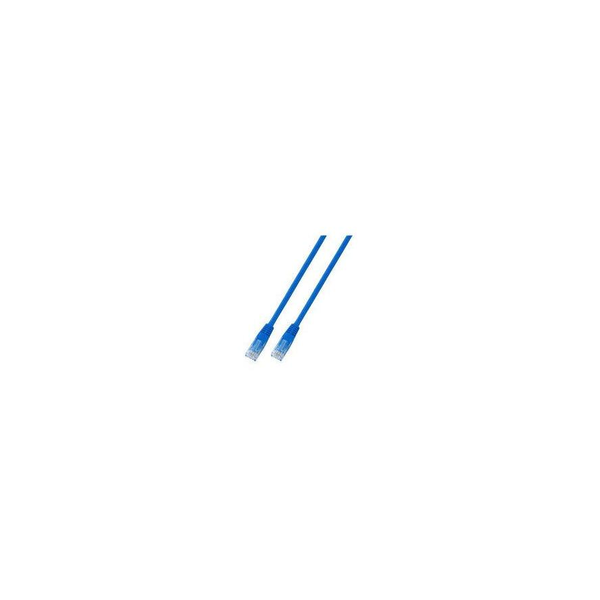 EFB RJ45 Patchkabel U/UTP, Cat.5e, PVC, CCA, 10m, blau