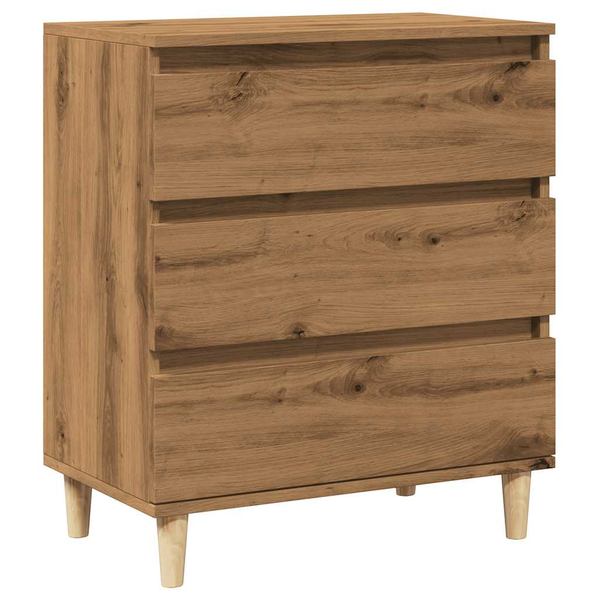  vidaXL vidaXL Komoda, dąb artisan, 60x35x70 cm, materiał drewnopochodny