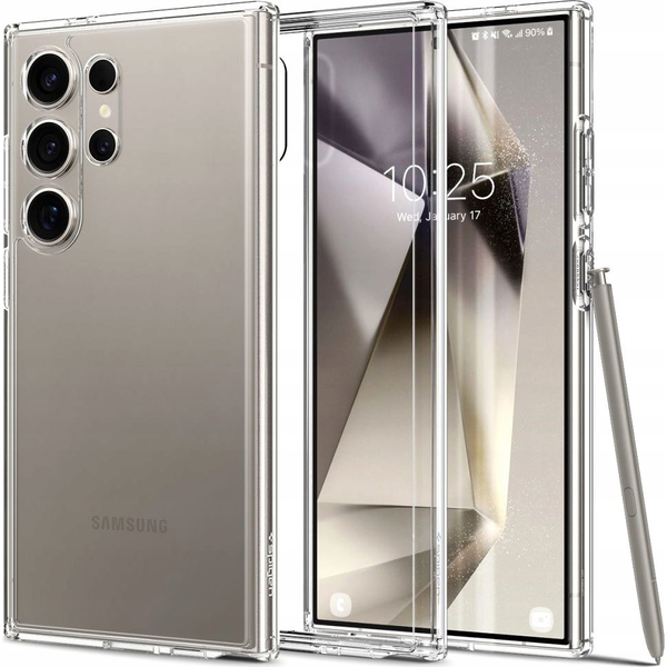 Etui Spigen Ultra Hybrid do Samsung       Galaxy S25 Ultra przezroczysty