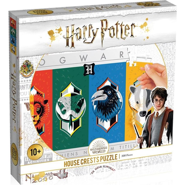 Harry Potter 500 Darabos Puzzle - Házak Címerei