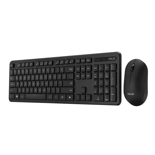 ASUS CW100 tastatur Mus inkluderet Universel RF trådløst Sort