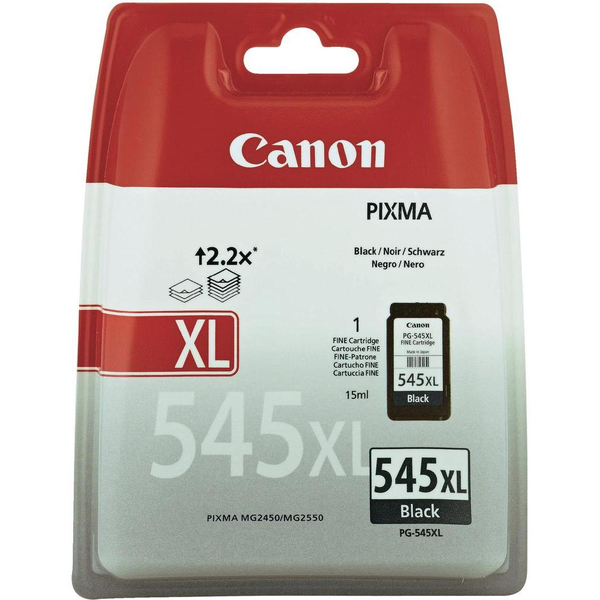 Canon PG-545XL fekete XL kapacitású tintapatron 400 oldal