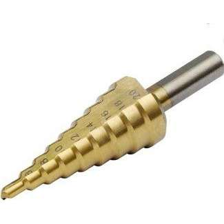 Wiertło Dedra stopniowe walcowe 4 6 10 12 14 16 8 18 20mm  (WMST0420)