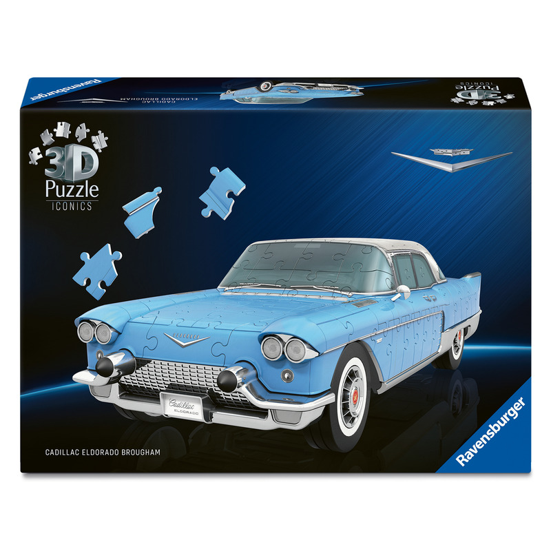 Cadillac Eldorado Brougham - 3D пъзел от 174 части, от серията Iconics — Ravensburger 12008040