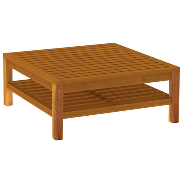 Măsuță de cafea, 65x65x35 cm, lemn masiv de acacia