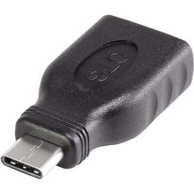 Renkforce USB 3.0 Átalakító [1x USB-C dugó - 1x USB 3.2 Gen 1 A alj] OTG funkcióval, Aranyozatt érintkező (RF-3385702)
