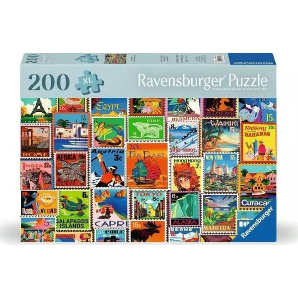 Ravensburger Bélyegek 200 darabos puzzle