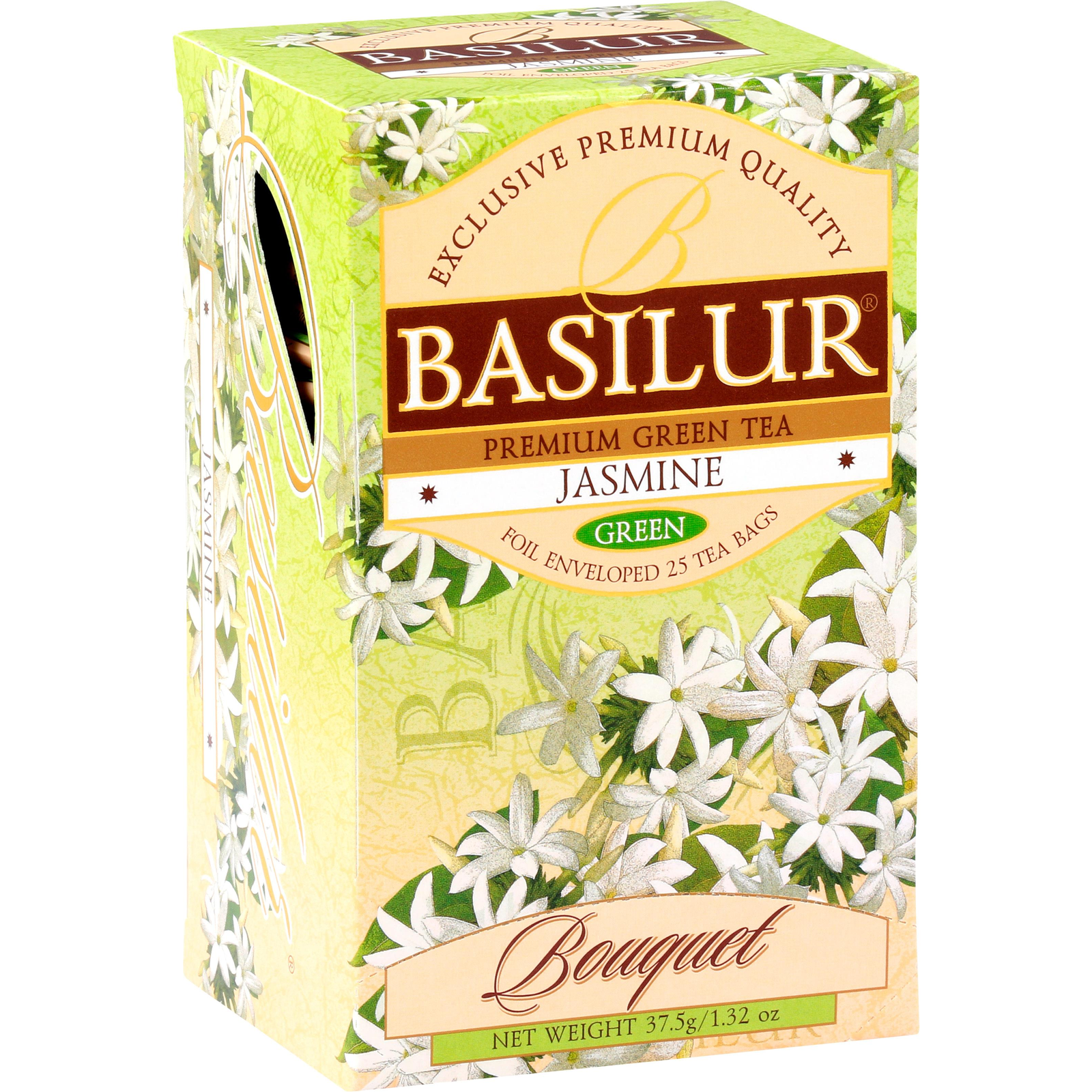 BASILUR Bouquet Jasmine 25 × 1,5 g, csomagolt (4792252927216)