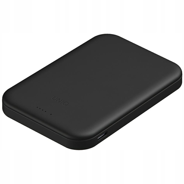 Baterie externă magnetică UNIQ Lyden Lexa de 5000 mAh, negru