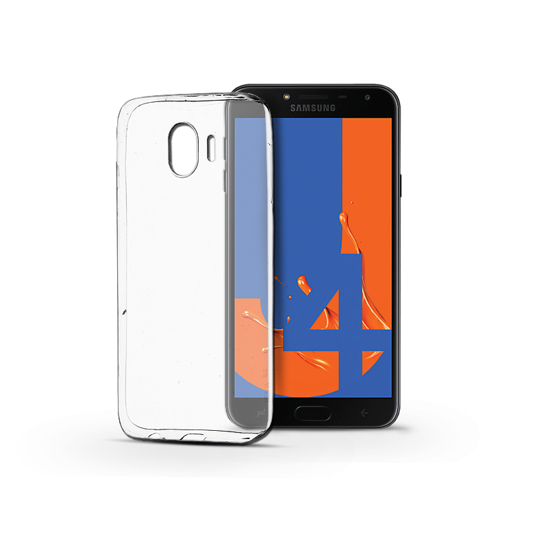 Haffner PT-4568 Samsung Galaxy J4 (2018) Ultravékony Szilikon Hátlap - Átlátszó (PT-4568)