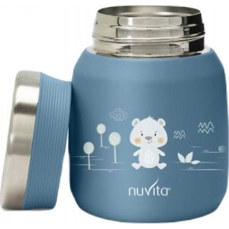 Nuvita ételtároló termosz 300ml - blue 4471 (NUV01246)