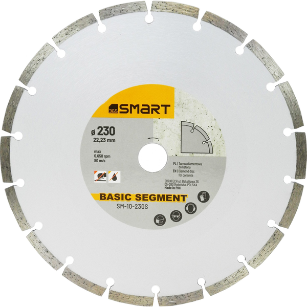 Smart Segmented Diamond Blade 230mm (SM-10-230S)