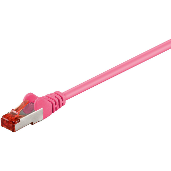  MicroConnect RJ-45/RJ-45 kat.6 F/UTP Różowy 3m (B-FTP603PI)
