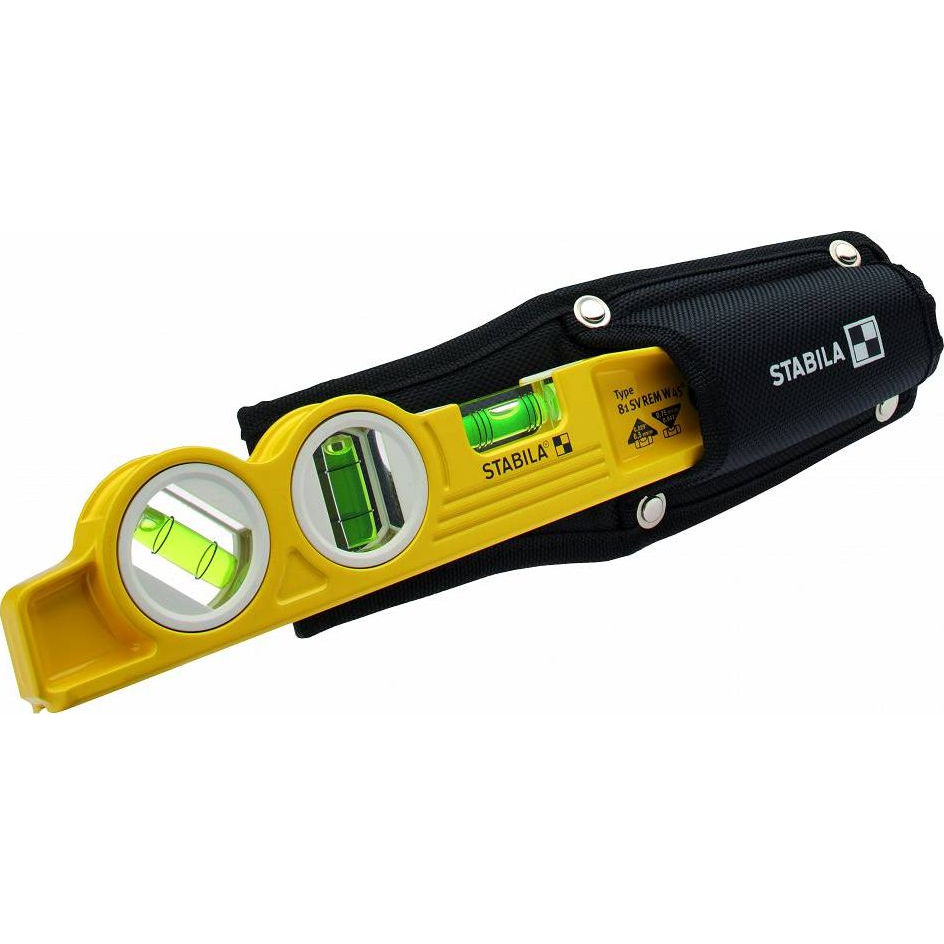 Stabila 81 SV REM W360 16670 Torpedó vízmérték 25 cm 0.5 mm/m Kalibrált: Gyári standard (tanusítvány nélkül) (SA16670)