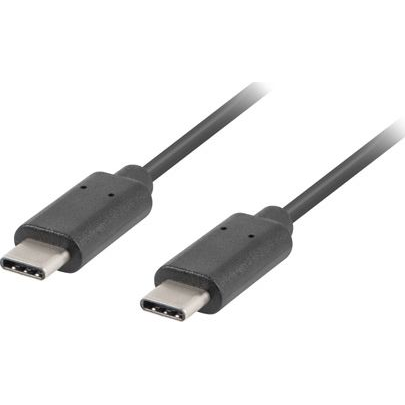 Kábel Lanberg USB typ C - USB typ C 1,8 m čierny