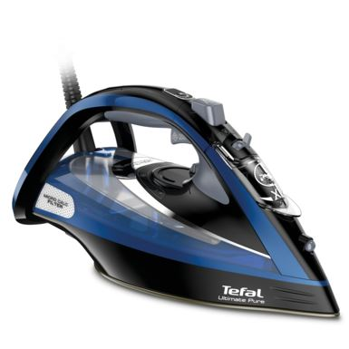 Tefal FV9848E0 ютия Суха и парна ютия 3200 W Черен, Син, Металик