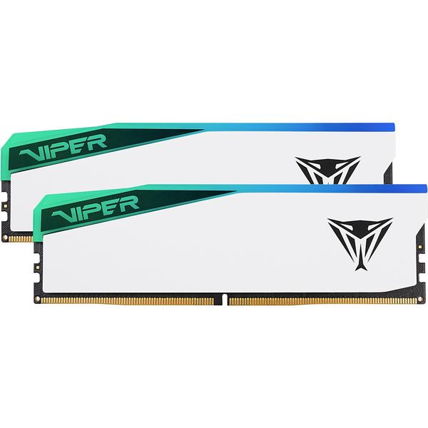DIMM 96 GB DDR5-6000 (2x 48 GB) Dual-Kit (weiß, PVER596G60C42KW, Elite 5 RGB, INTEL XMP, AMD EXPO)