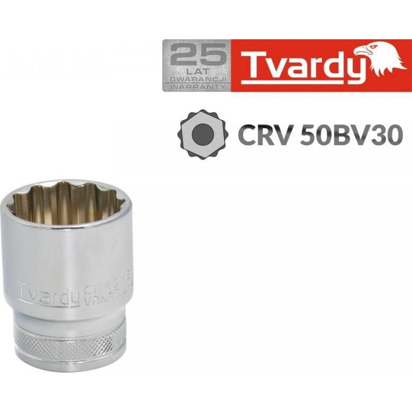 Geko NASADKA DWUNASTOKĄTNA 1/2" 15 MM TVARDY (10/100) T00143-15 GEKO