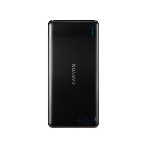 Canyon CNE-CPB1007B 10000mAh LiPo powerbank fekete (QC3.0) (CNE-CPB1007B)