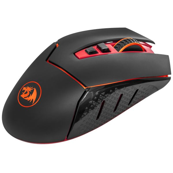 Redragon Mirage M690 Wireless Gaming Egér 4800 DPI Fekete-Piros (74847/M690)