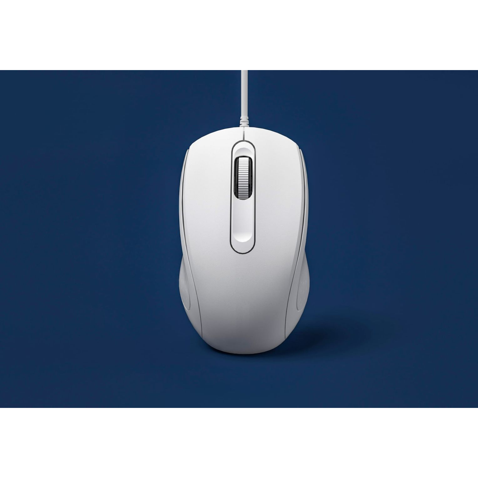 Omega OM441W vezetékes optikai egér fehér 1200DPI (OM441W)