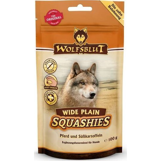 Wolfsblut Dog Squashies Wide Plain Przysmak Dla Psa 100g