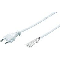 Kabel zasilający MicroConnect C7, 3m, biały (PE030730W)