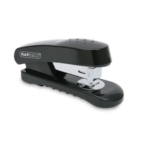 Rapesco "Snapper Half-Strip" tűzőgép fekete (IRR53800B1 / R53800B1) (R53800B1)