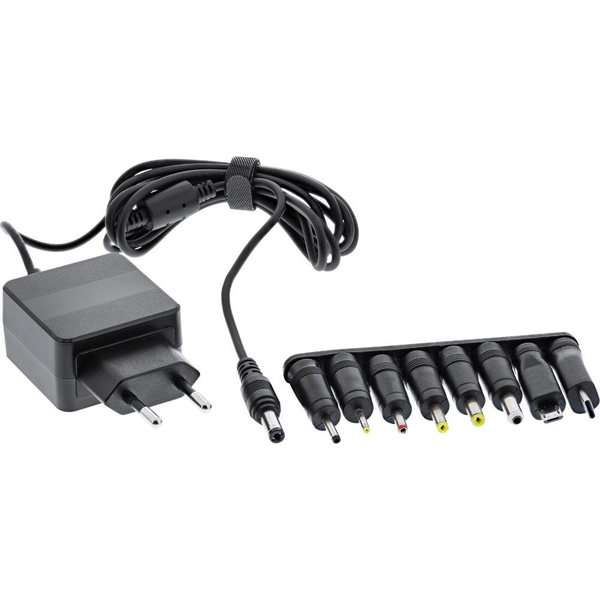 InLine 26608N Caricabatterie per dispositivi mobili Nero AC Interno