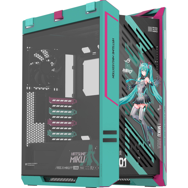 ASUS ROG Strix Helios II Hatsune Miku Edition Midi Tower Többszínű