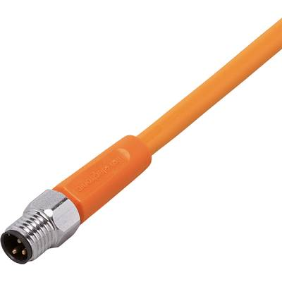 ifm Electronic EVT647 Összekötő vezeték Dugó, egyenes 2.2 m Pólusszám: 3 1 db