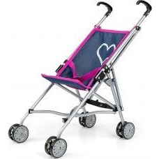 Carrito De Muñecas Milly Mally Julia Prestige Azul Marino