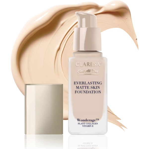 CLARESA_Care All Day Everlasting Matte Skin podk ad wyg adzaj co-matuj cy 03 Vanilla 32ml