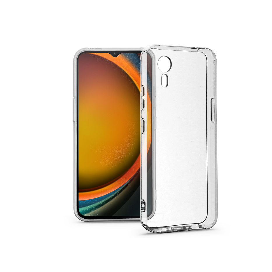 Haffner Clear Case kameravédős szilikon tok - Samsung SM-G556 Galaxy Xcover 7 - átlátszó (HF287664)