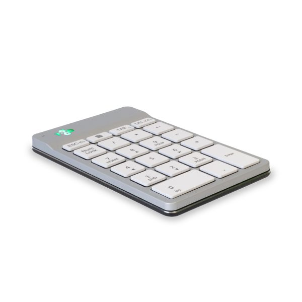 R-Go Tools RGOCONMWLWH numerisk tastatur Laptop Bluetooth Hvid