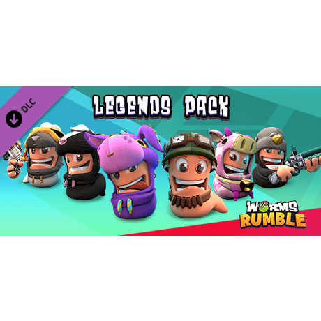 Worms Rumble - Legends Pack (PC - Steam elektronikus játék licensz)