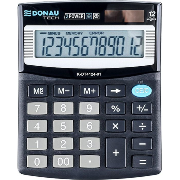 Kalkulator Donau Tech K-DT4124-01 czarny