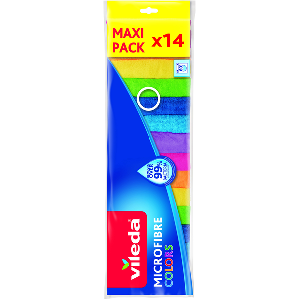 VILEDA Colors, mikroszálas, 14 darab