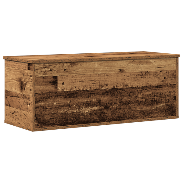 Cufăr de depozitare din lemn vechi, 90x35x35 cm, din lemn stratificat
