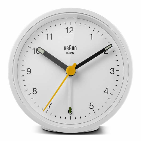Braun BC12W Sveglia al quarzo Bianco