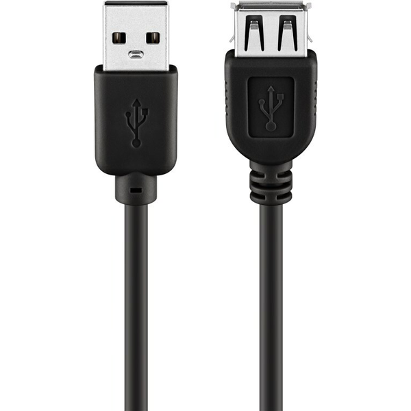 USB kábel Goobay 68625 0,6 m čierny