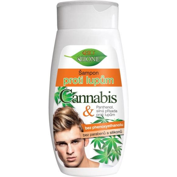 BIONE COSMETICS Bio Cannabis Korpásodás elleni sampon férfiaknak 260 ml (8595061611590)